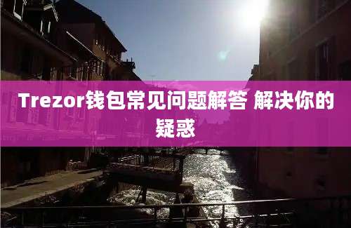 Trezor钱包常见问题解答 解决你的疑惑