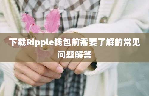 下载Ripple钱包前需要了解的常见问题解答