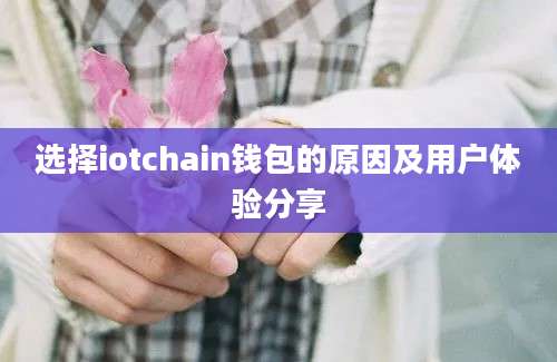 选择iotchain钱包的原因及用户体验分享