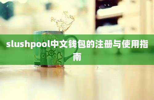 slushpool中文钱包的注册与使用指南