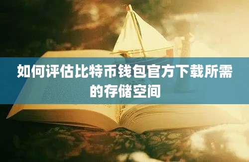 如何评估比特币钱包官方下载所需的存储空间