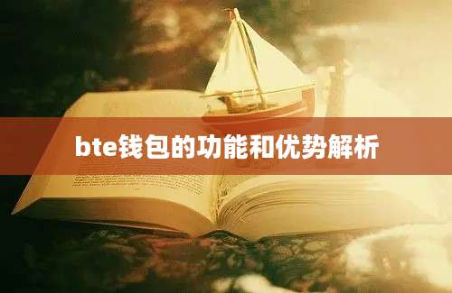 bte钱包的功能和优势解析