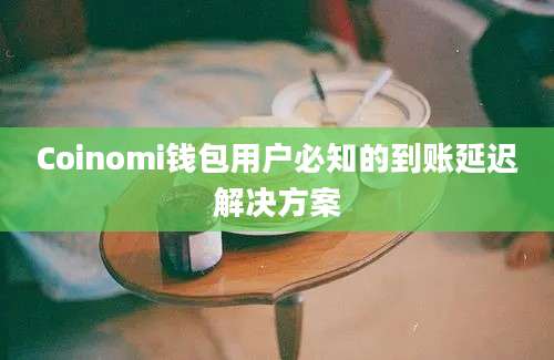 Coinomi钱包用户必知的到账延迟解决方案