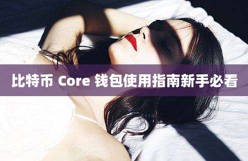 比特币 Core 钱包使用指南新手必看