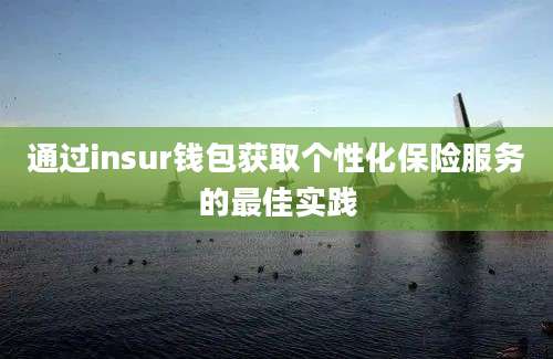 通过insur钱包获取个性化保险服务的最佳实践