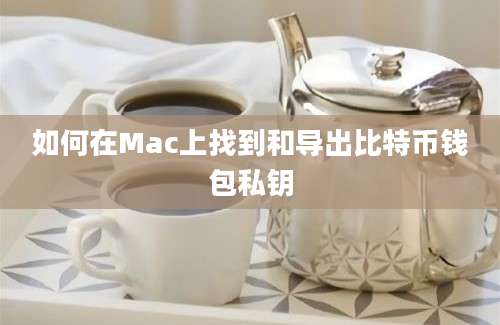 如何在Mac上找到和导出比特币钱包私钥