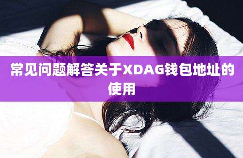 常见问题解答关于XDAG钱包地址的使用