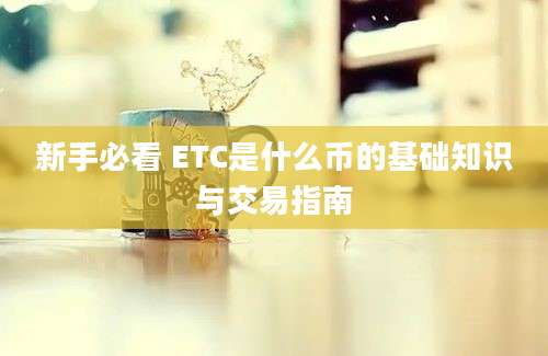 新手必看 ETC是什么币的基础知识与交易指南