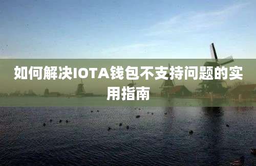 如何解决IOTA钱包不支持问题的实用指南