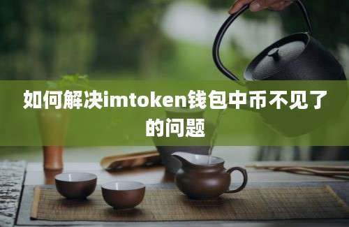 如何解决imtoken钱包中币不见了的问题