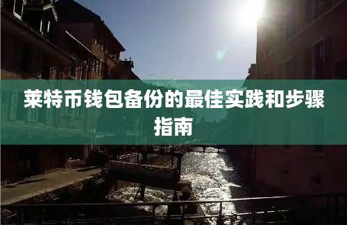 莱特币钱包备份的最佳实践和步骤指南