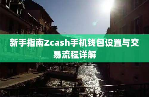 新手指南Zcash手机钱包设置与交易流程详解