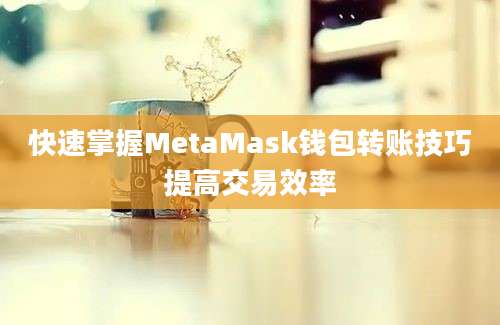 快速掌握MetaMask钱包转账技巧提高交易效率