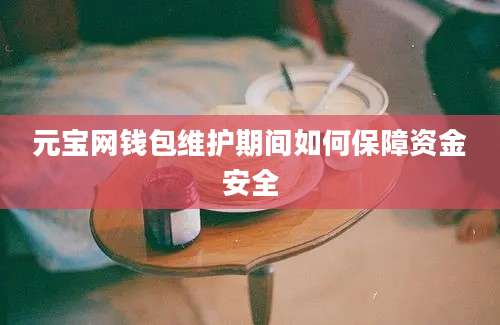 元宝网钱包维护期间如何保障资金安全