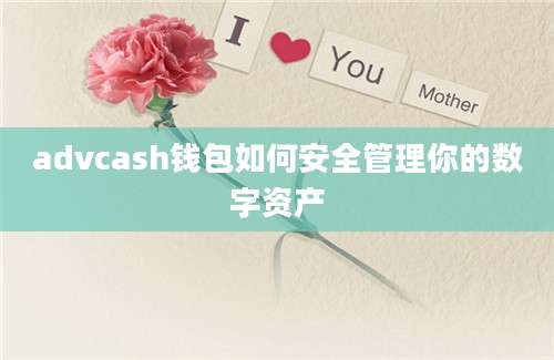 advcash钱包如何安全管理你的数字资产